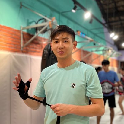 REBEL Muay Thai Boxing Gym Singapore Coach - Weixuan